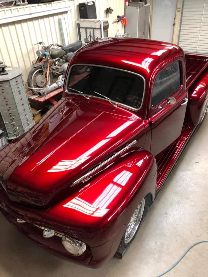 Master craftsman working on vintage details
